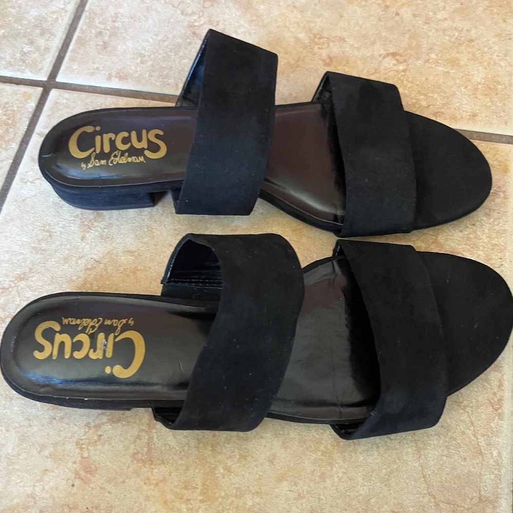 Sam Edelman Circus Sandals Black Size 8.5